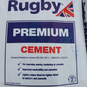 Cement rugby 25kg bag